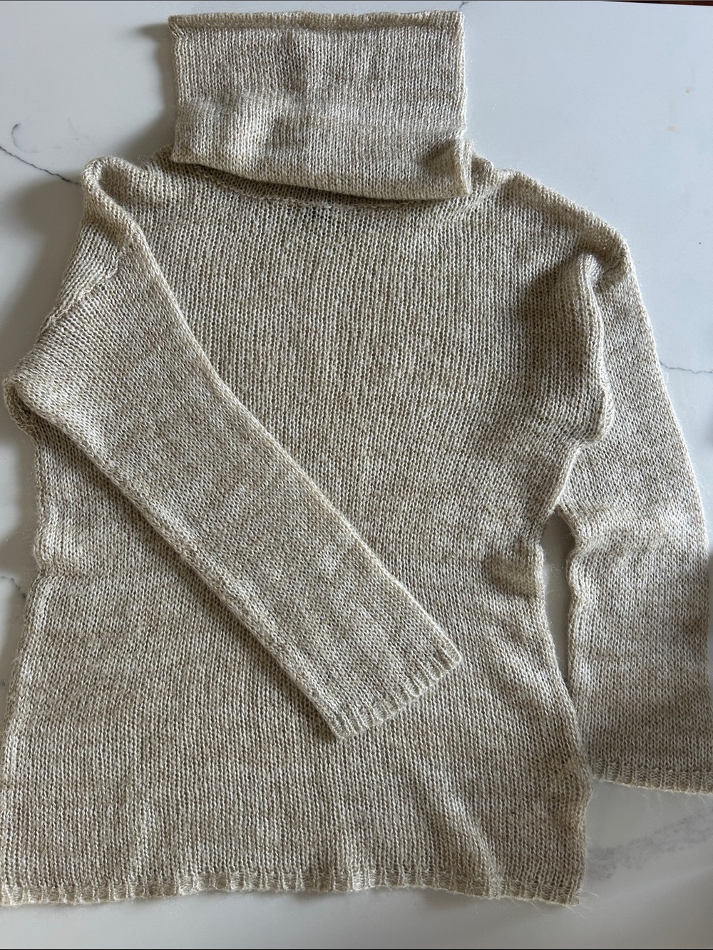 Loose Turtleneck Tunic